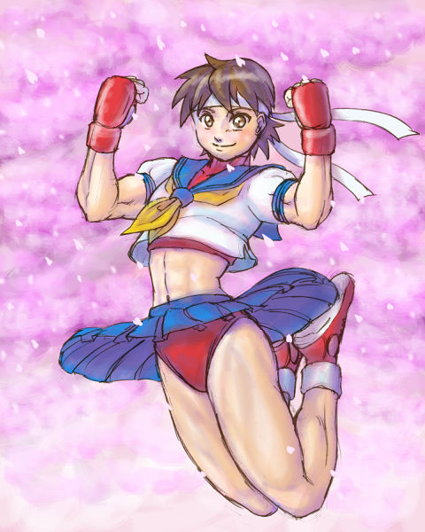 sakura street fighter. Sakura, Street Fighter